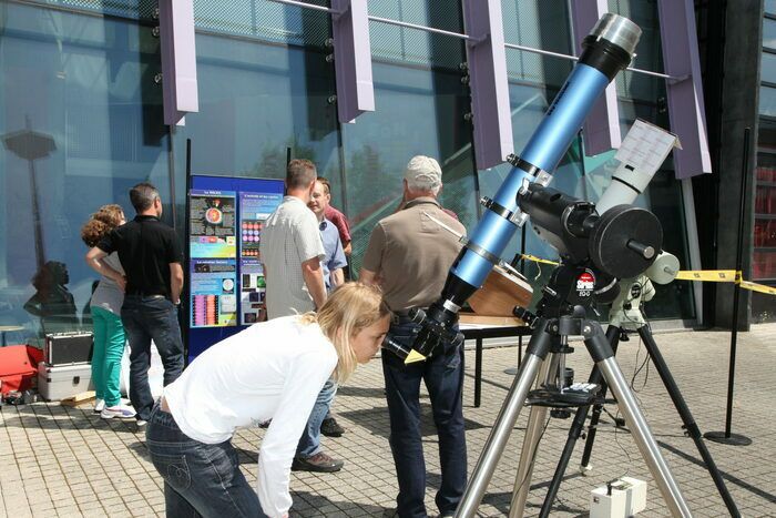 Avec le CARL (Clubs Astronomique de la Région Lilloise)