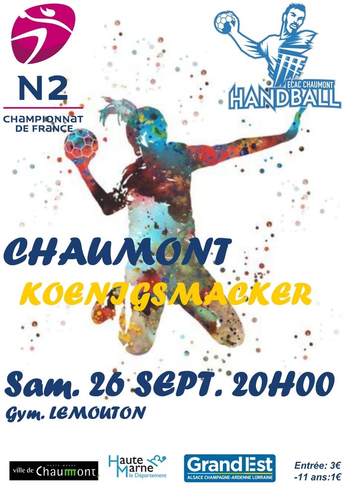 Chaumont reçoit Koenjgsmacker