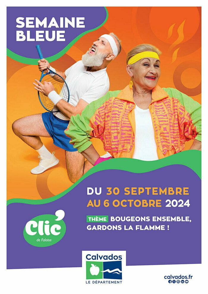 L’édition 2024 de la Semaine Bleue se déroulera du 30 septembre au 6 octobre 2024 dans tout le Calvados.