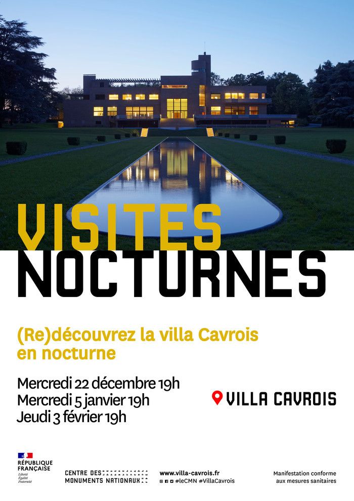 (Re)découvrez la villa Cavrois en nocturne !