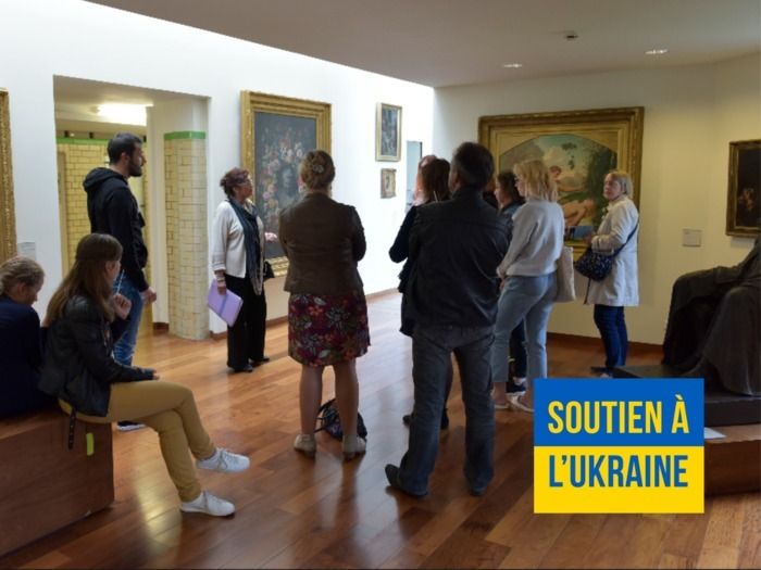 Les guides du musée s’engagent pour l’Ukraine en proposant des visites-flash du 13 au 15 mai.