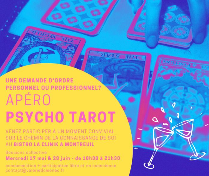 Venez participer à un moment convivial sur le chemin de la connaissance de soi avec le Tarot de Marseille !