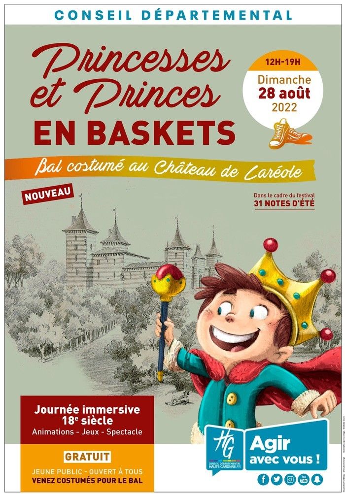 Vivez une expérience inédite dans le cadre exceptionnel du château de Laréole et ses jardins, près de Cadours. Vous serez transportés au 18e siècle pour un après-midi de fête, d’ateliers et de jeux.