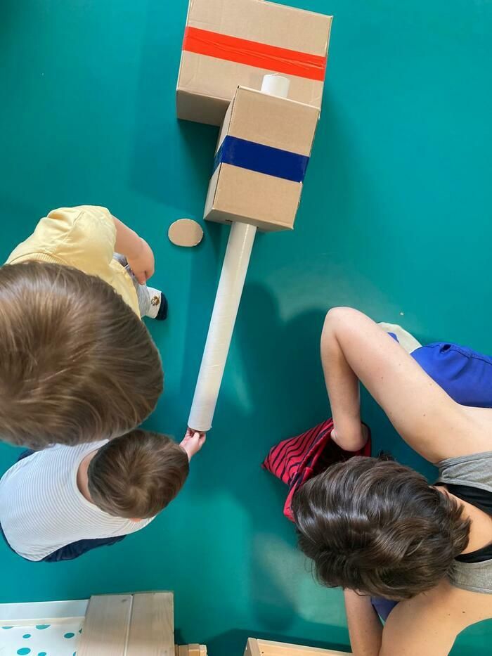 Un atelier pour les 0-6 ans animé par l'artiste Lucie Félix