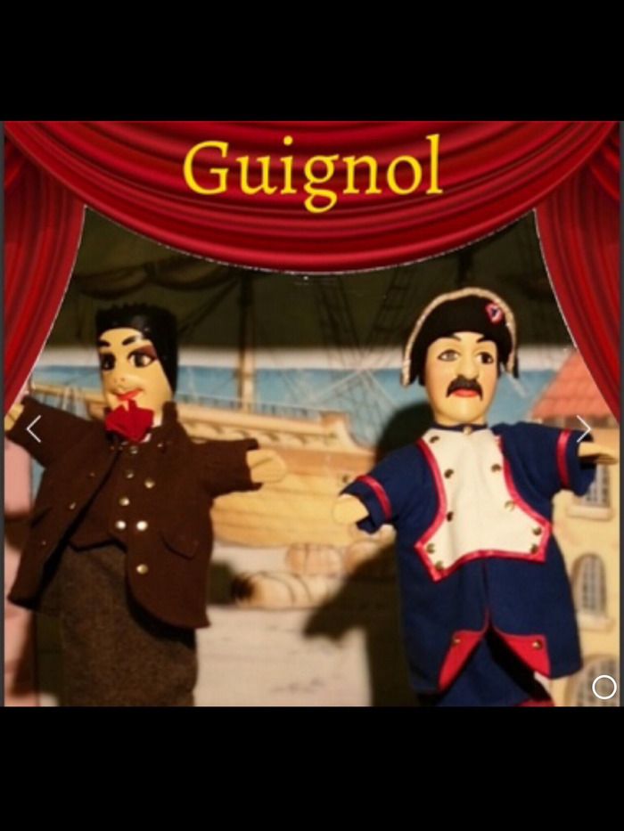 Un spectacle de Guignol sous chapiteau