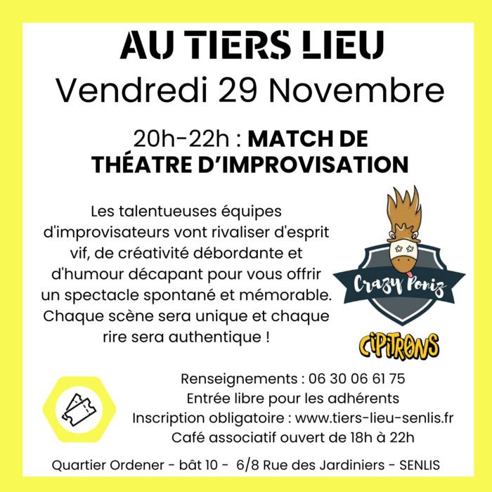 Match de théatre d'improvisation