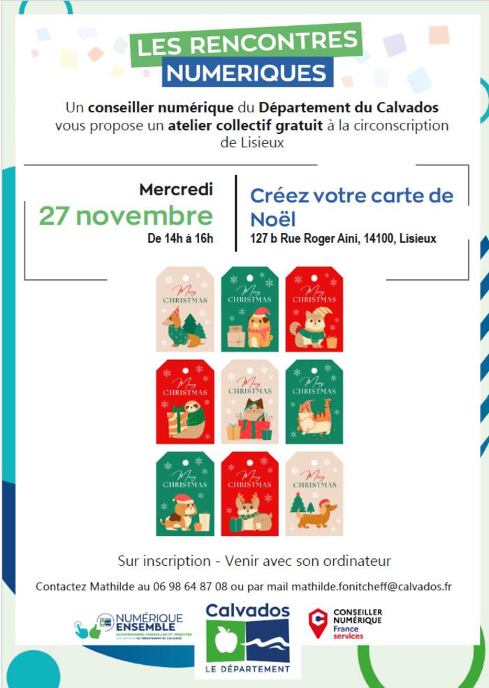 Apprenez à créer votre carte de Noël grâce à des logiciels en ligne