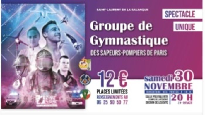 Soirée gymnastique des Sapeurs Pompiers de Paris