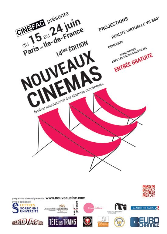 Le Festival des Nouveaux Cinémas vous invite à 2 séances du court-métrage au Centre Wallonie-Bruxelles à 18H et 20H, suivie de rencontre avec les équipes des films. Samedi 16 juin.
