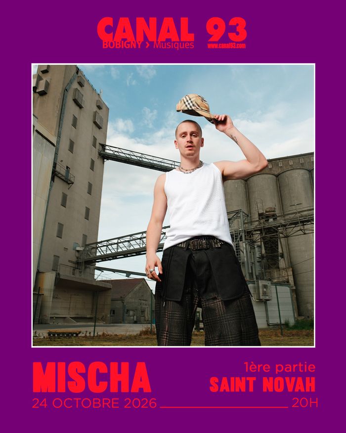 Mischa, le jeune prodige de Nouvelle Ecole, revient sur scène au Canal 93 pour un concert explosif, porté par des couplets tranchants et des beats qui frappent fort.