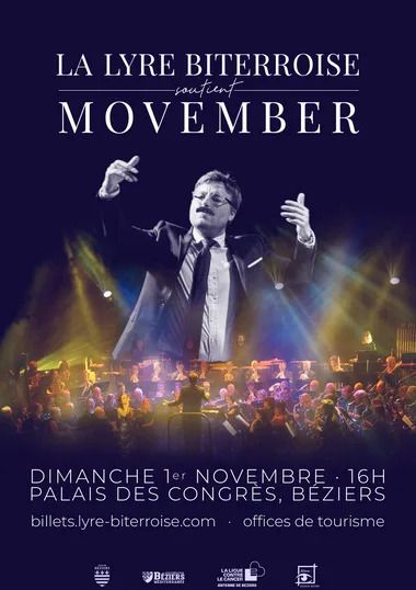 Concert Movember – La Lyre Biterroise