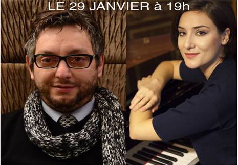 Concert récital de Ridvan MURTEZI, hautbois, et Rea VEIZI, piano, avec la participation de Genc TUKIÇI
