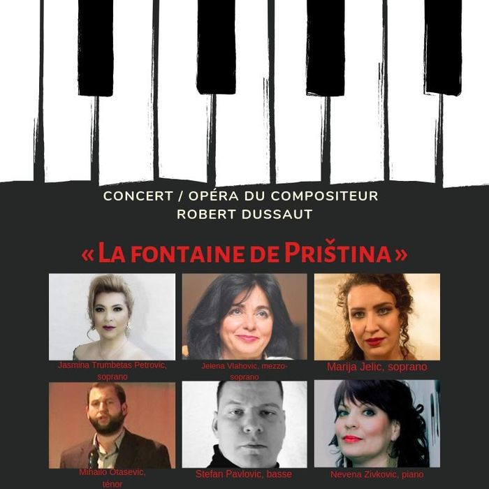 L'association artistique JeNeJArt de Belgrade présentera un concert à l'honneur du compositeur français Robert Dussaut.