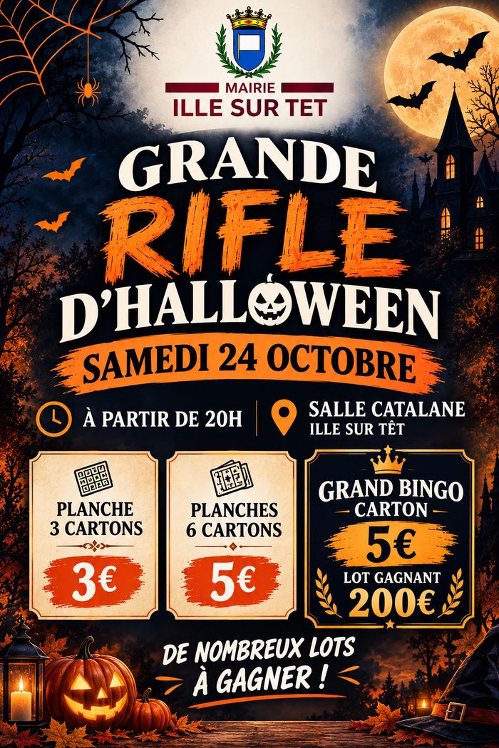 GRANDE RIFLE NOCTURNE D'HALLOWEEN