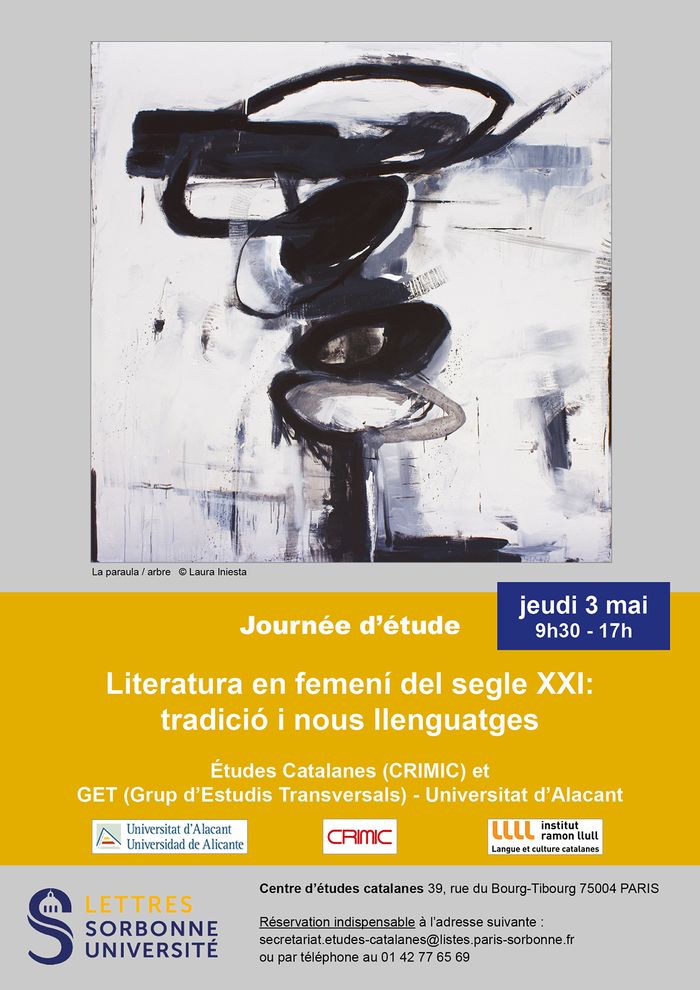 Présentent Études Catalanes (CRIMIC) et GET (Grup d’Estudis Transversals) Universitat d’Alacant