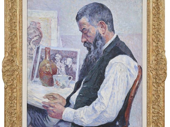 Le portrait de Terrus par Maximilien Luce