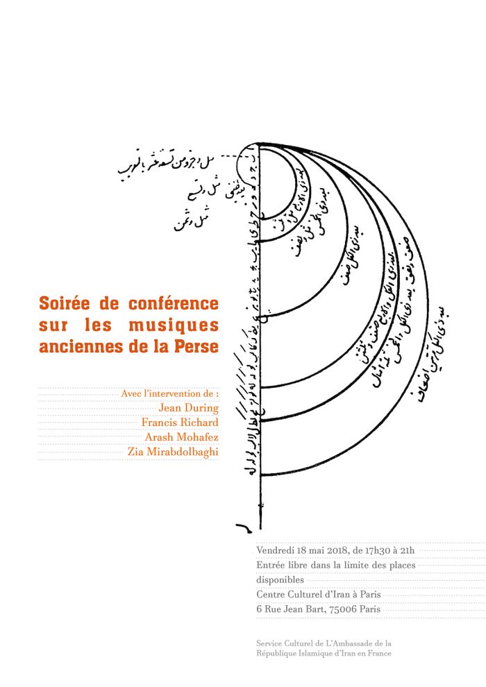 Soirée de Conférence sur les musiques anciennes de la Perse