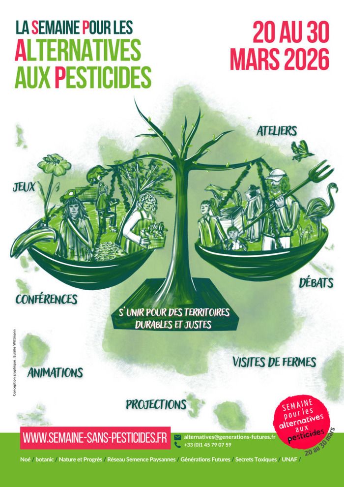 Semaine pour les alternatives aux pesticides - Visite du Domaine