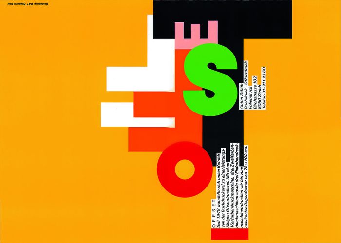 Rosmarie Tissi est reconnue internationalement pour ses affiches, logos et identités graphiques, qu’elle a développés en tant qu’associée de Siegfried Odermatt au sein de leur bureau O & T.