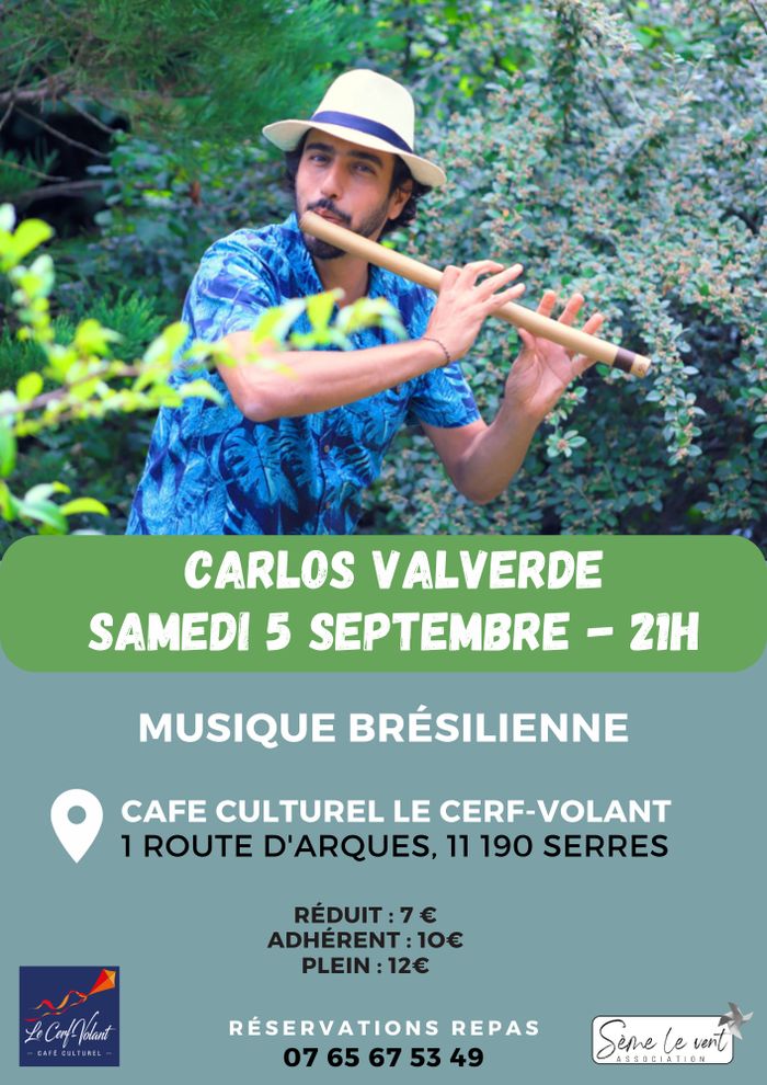 Carlos Valverde vous invite à un voyage musical au cœur d’un Brésil méconnu, où rythmes traditionnels et compositions originales se rencontrent dans un concert vibrant, chaleureux et participatif.