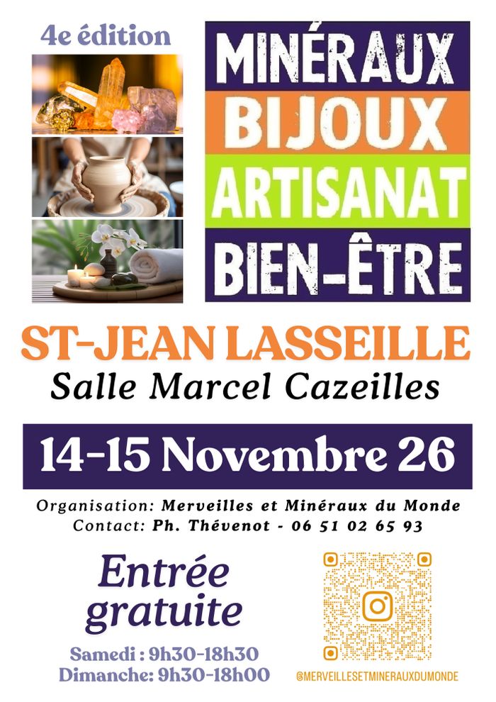 4e édition Minéraux, bijoux, artisanat, bien-être