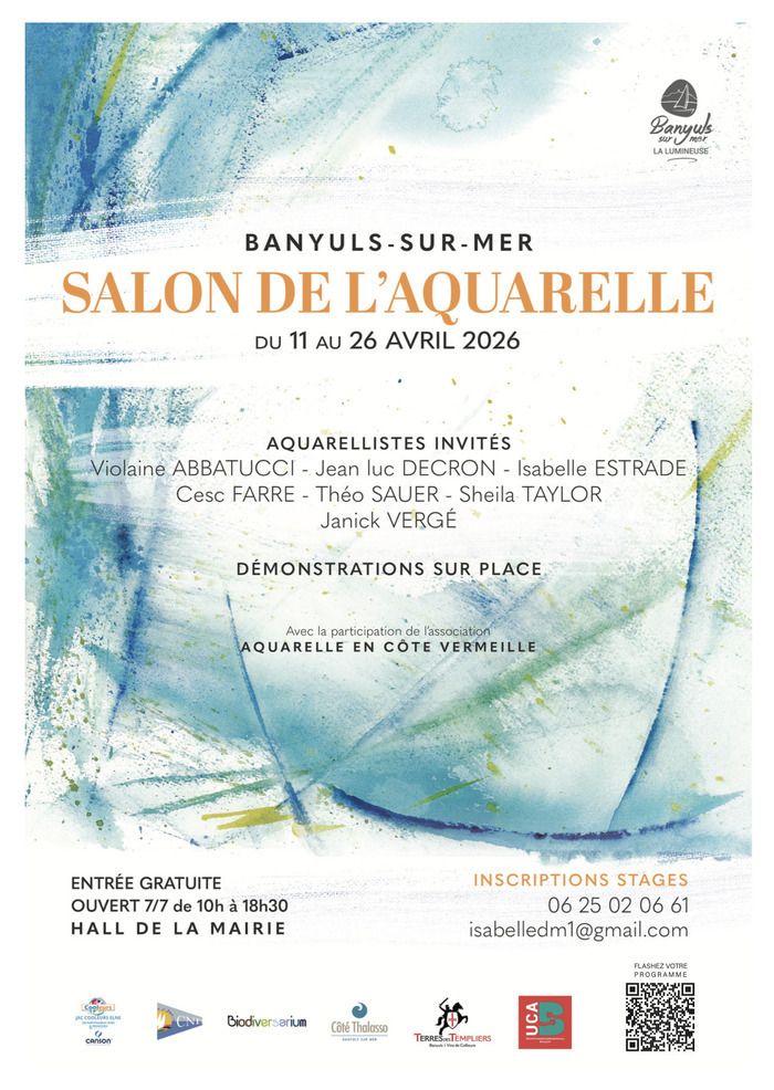 Salon de l'Aquarelle - Stage Cesc Farre, Paysage sous-marin