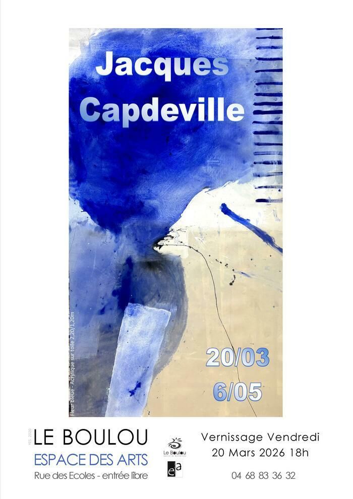 Exposition de peinture de Jacques Capdeville