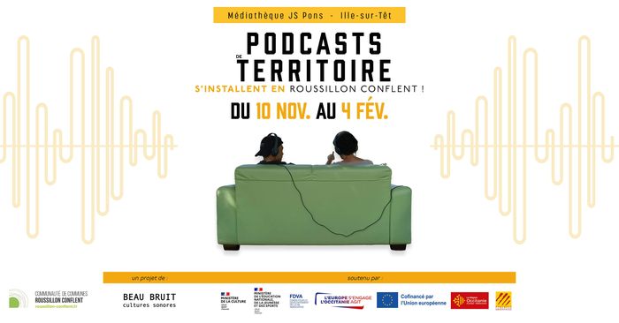 Le projet Podcasts de Territoire (qui se tient du 10/11/26 au 04/02/26), c’est aussi la création d’un podcast documentaire par la journaliste Alice Fabre.