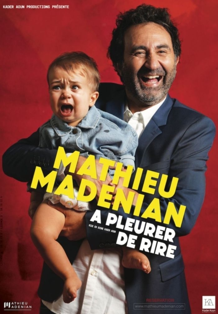 « A pleurer de rire », c'est la promesse que fait Mathieu Madenian avec ce quatrième et nouveau spectacle.