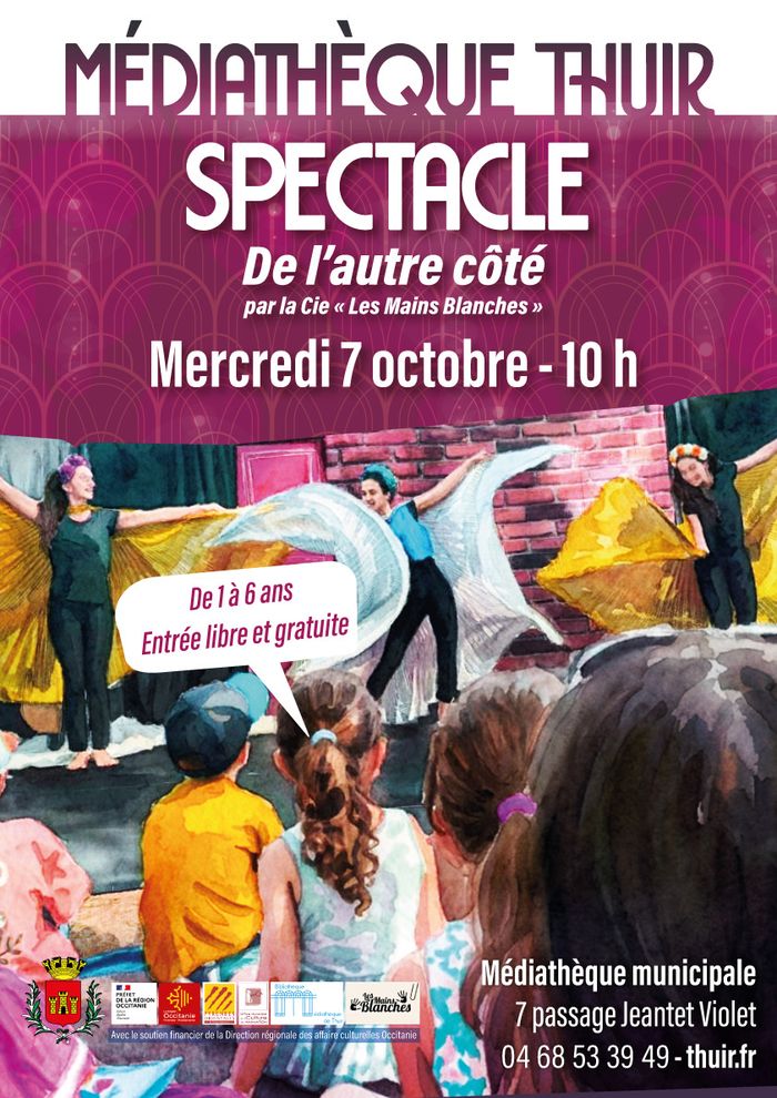 Un spectacle jeune public, avec musique, danse, jonglerie et acrobaties.