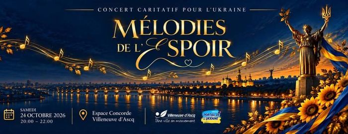 Le 24 octobre à partir de 19h, venez découvrir une soirée placée sous le signe de la solidarité avec des artistes ukrainiens et français, de la musique de Crimée.
