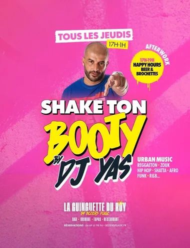 Retrouvez DJ Yas à La Guinguette du Roy pour une soirée festive : DJ sets, happy hours, bières et tapas au programme.