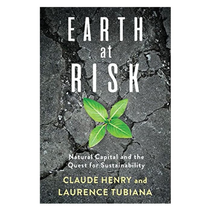 Auteurs Claude Henry et Laurence Tubiana présentent leur livre "Earth at Risk: Natural Capital and the Search for Sustainability"