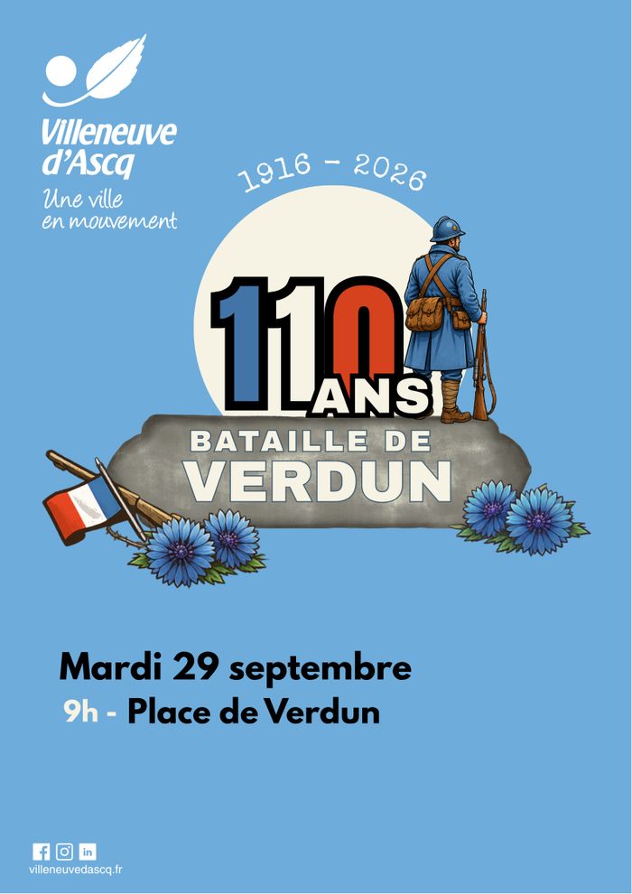 Mardi 29 septembre, dès 9h la Ville organise une matinée commémorative, place de Verdun.