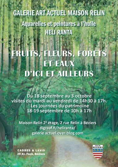 Exposition : Fruits, fleurs, forêts et eaux, d'ici et ailleurs
