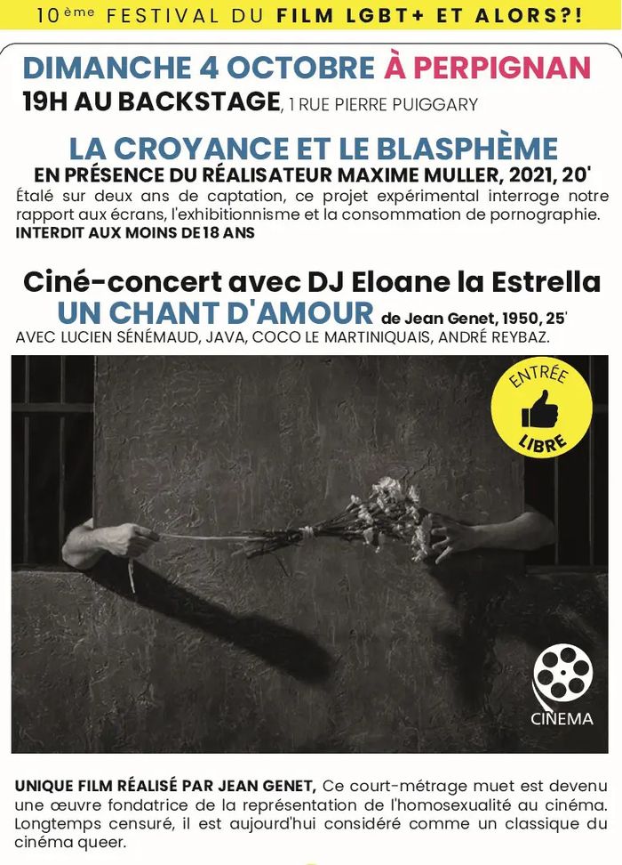 Ciné-concert avec DJ Eloane la Estrella