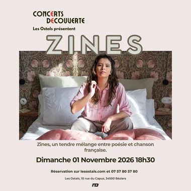 Concerts découvertes aux Ostals – Zines