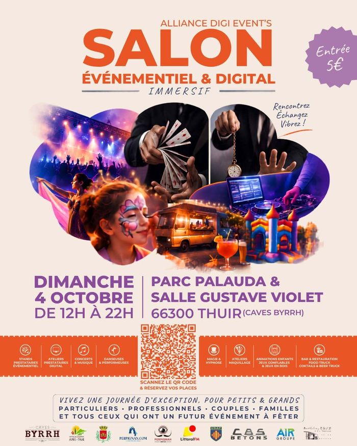 Salon évènementiel et digital immersif