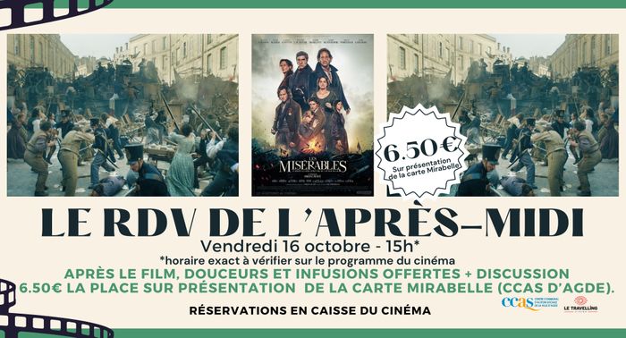 Le rdv de l'après-midi - Les misérables