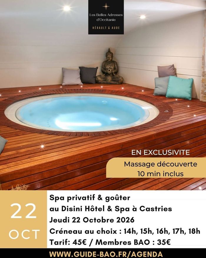 Spa gourmand et massage découverte / Disini Hôtel & Spa à Castries