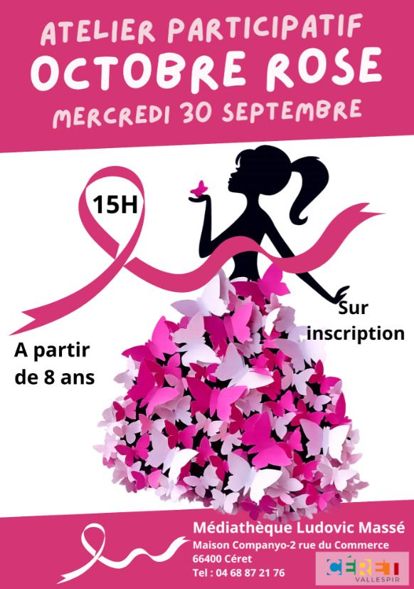 Atelier créatif participatif Octobre rose