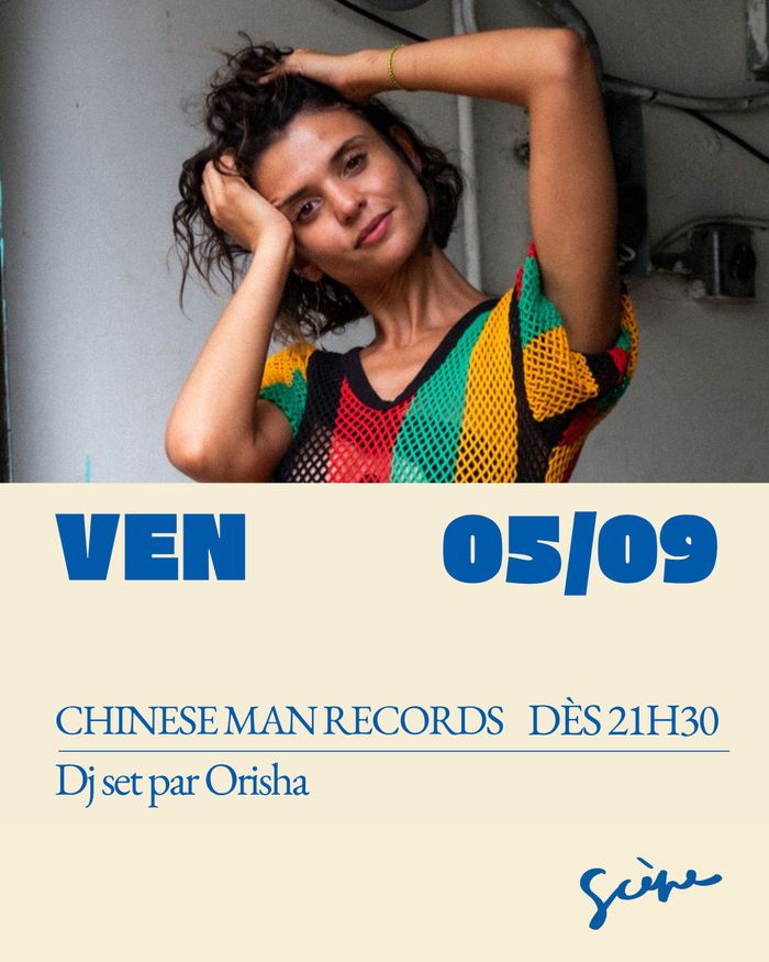 Dj set par Orisha 21h30-00h