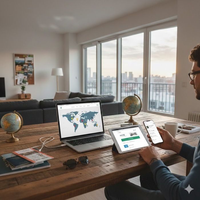 Dans le cadre d'un "Café Numérique", découvrez comment préparer sereinement vos vacances grâce aux outils numériques : organisation, réservations, budget et astuces pratiques.