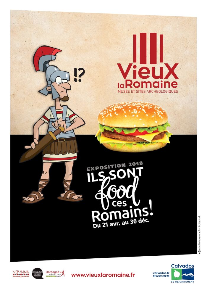 Découvrez l'exposition avec un guide : que mangeait-on dans l'Antiquité ? D'où venaient les produits ? Comment cuisinait-on ? La visite se termine par une petite dégustation de produits à la romaine.