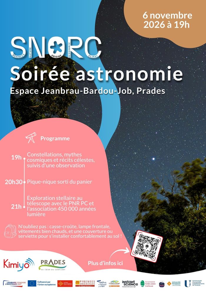 Soirée astronomie - Festival SNORC