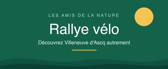 Envie d’aventure et de découverte de la ville de Villeneuve d'Ascq ? Rejoignez-nous pour un rallye vélo unique !