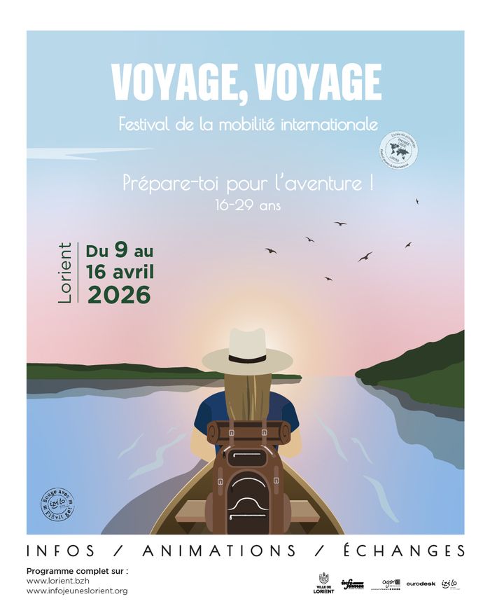 Voyage Voyage, c’est le festival qui t’ouvre les portes du monde. L’escale de Printemps te donne rendez-vous du 9 au 16 avril 2026, pour parler projets à l’étranger.