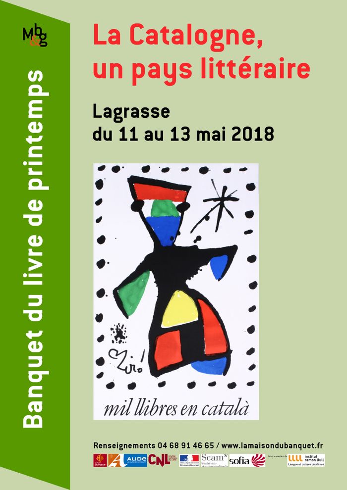 L’édition 2018 du festival des littératures étrangères de la Maison du Banquet de Lagrasse est dédiée à la Catalogne.