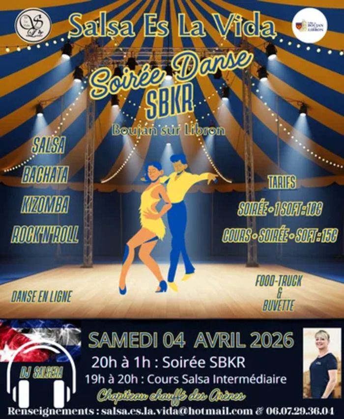 Grande soirée dansante aux Arènes avec Salsa, Bachata, Kizomba et Rock’n’roll