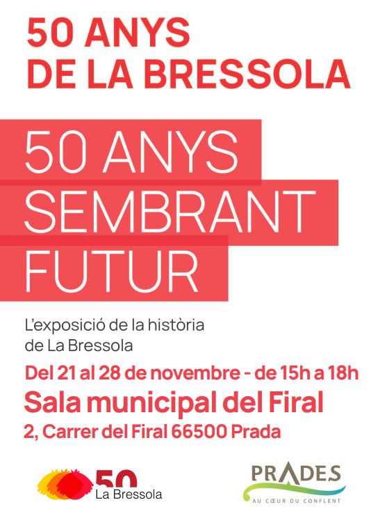 Exposition pour les 50 ans de la Bressola